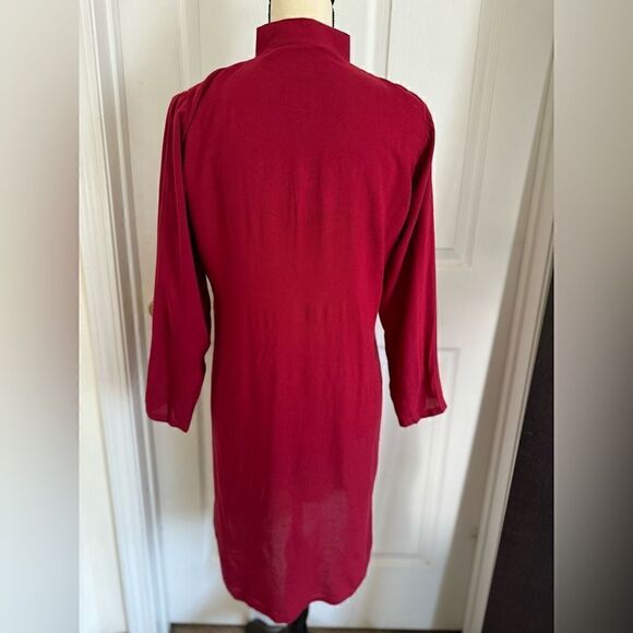 PAKISTANI INDIAN DESIGNER EMBROIDERED KURTA DRESS - Picture 6 of 8